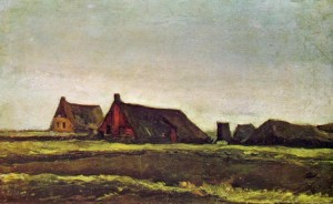 Vincent van Gogh: Cascinali a Hoogeven, Amsterdam Rijksmuseum V. Van G.
